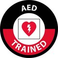 Nmc HARD HAT EMBLEM, AED TRAINED, 2 HH131